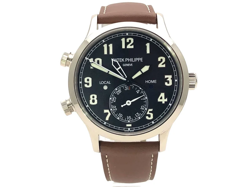 Patek Philippe Calatrava Pilot Travel Time Weißgold 5524G-001