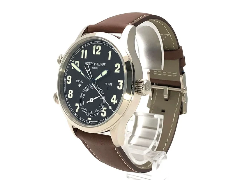 Patek Philippe Calatrava Pilot Travel Time Weißgold 5524G-001