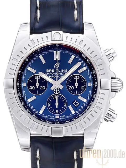 Breitling Chronomat 44 B01 Chronograph Krokoleder AB0115101C1P3