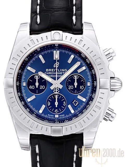 Breitling Chronomat 44 B01 Chronograph AB0115101C1P4 Krokoleder