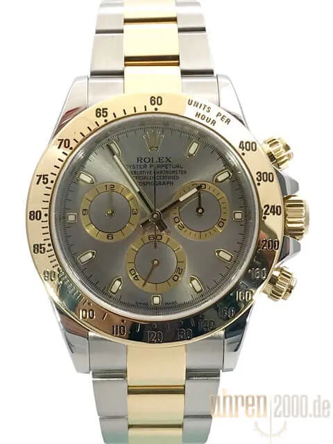 Rolex Daytona Cosmograph 116523 Stahlgrau aus 2014
