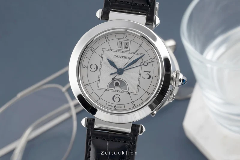 Cartier Pasha steel automatic men's watch W3109255 [2503596]