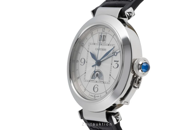 Cartier Pasha steel automatic men's watch W3109255 [2503596]