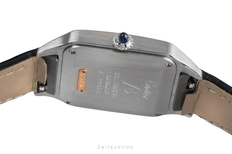 Cartier Santos steel / gold quartz women's watch W2SA0012 [2503505]