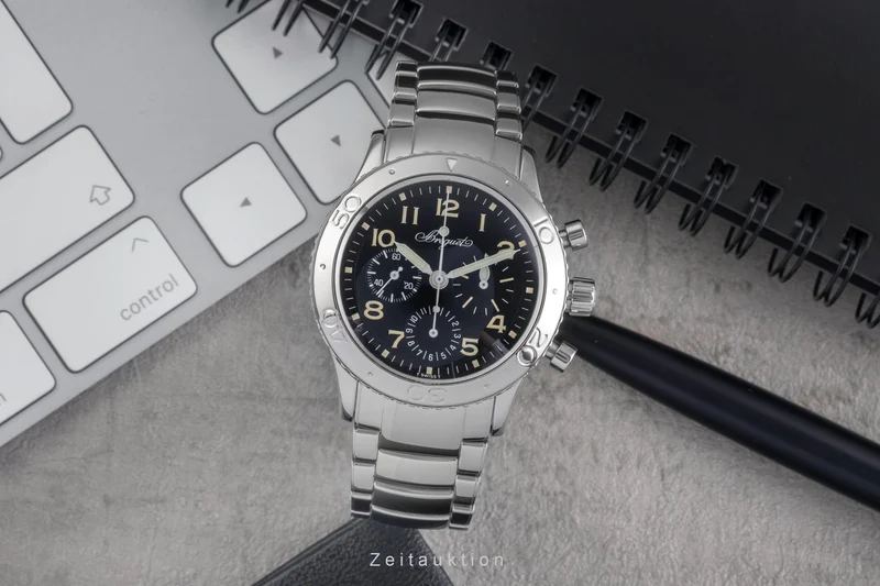 Breguet Type XX chronograph steel automatic men's watch 3800 [2503502]