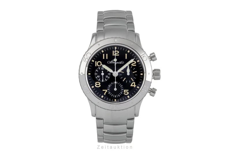 Breguet Type XX chronograph steel automatic men's watch 3800 [2503502]