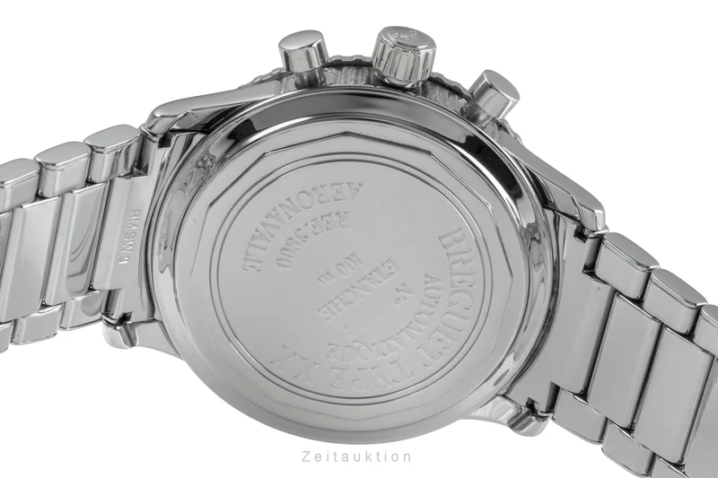 Breguet Type XX chronograph steel automatic men's watch 3800 [2503502]