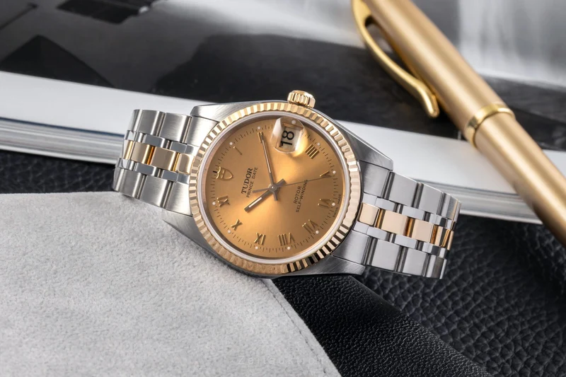 Tudor Prince Date steel / gold automatic men's watch 74033 [2503110]