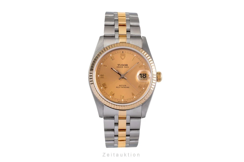 Tudor Prince Date steel / gold automatic men's watch 74033 [2503110]