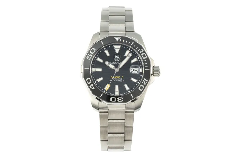 Tag Heuer Aquaracer steel automatic men's watch WAY211A.BA0928 LP: 2300EUR [2206241]