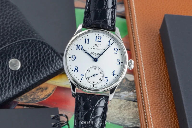 IWC Portugieser steel manual winding men's watch IW544203 Limited [2401139]