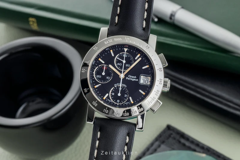 Girard Perregaux GP 7500 chronograph steel automatic men's watch 7500 [2401128]