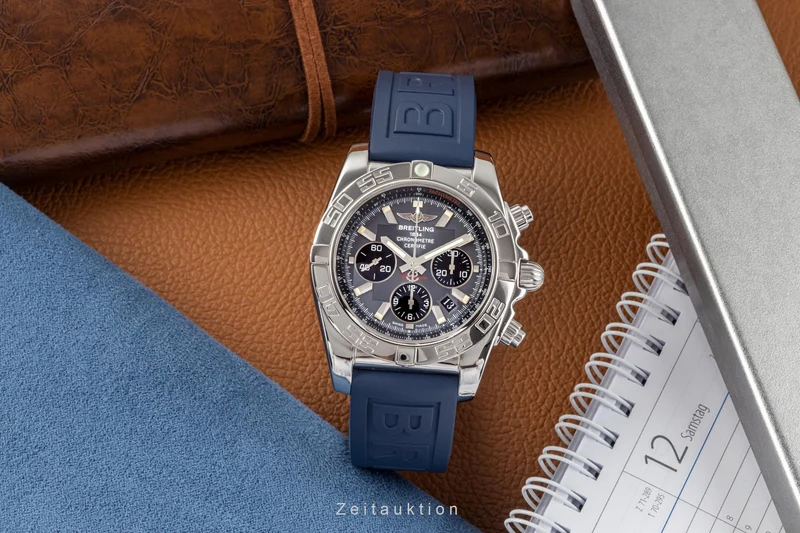 Breitling Chronomat 44 chronograph steel automatic men's watch AB0110 LP: 8900EUR [2206032]