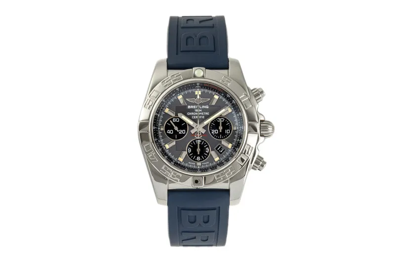 Breitling Chronomat 44 chronograph steel automatic men's watch AB0110 LP: 8900EUR [2206032]