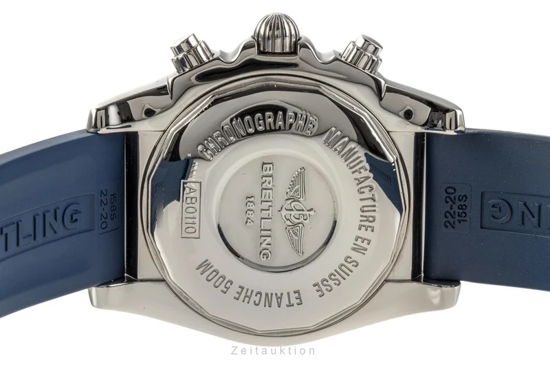 Breitling Chronomat 44 chronograph steel automatic men's watch AB0110 LP: 8900EUR [2206032]