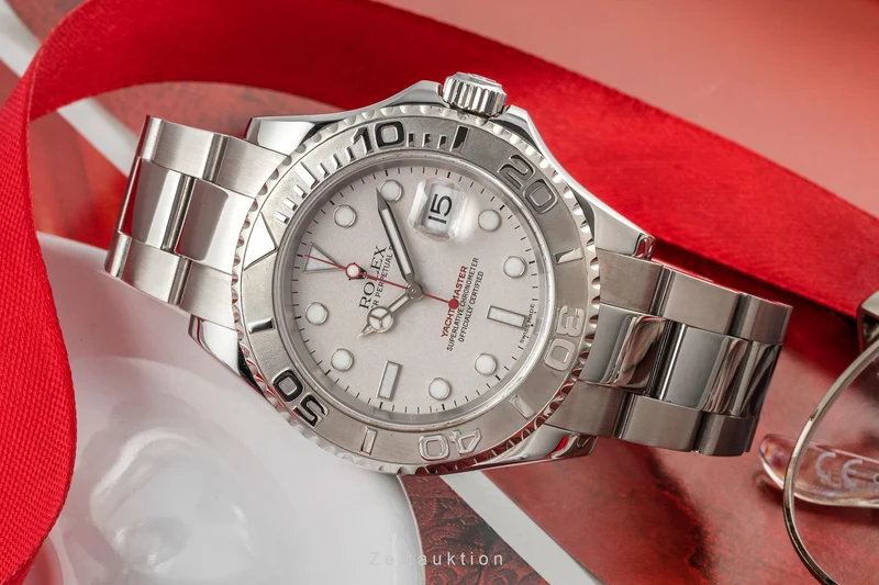 Rolex Yacht-Master steel / platinium automatic men's watch 16622 LP: 12300EUR [2401109]