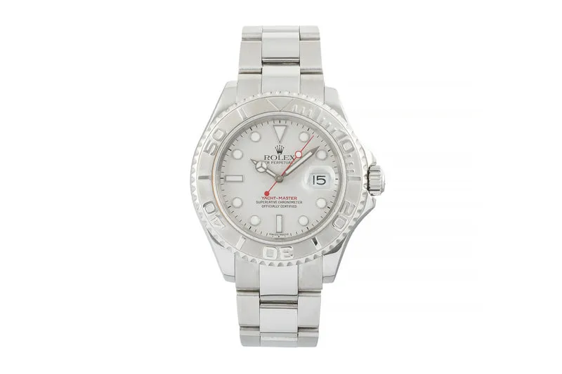 Rolex Yacht-Master steel / platinium automatic men's watch 16622 LP: 12300EUR [2401109]