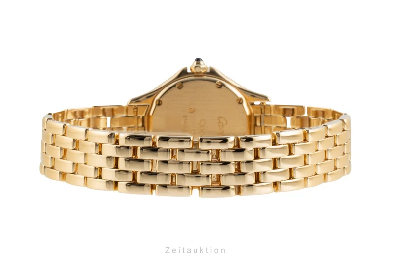 Cartier Cougar 18 ct gold quartz women's watch 887906 LP: 24800EUR [2401100]