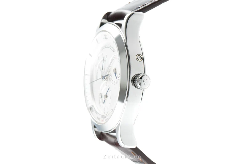 Jaeger LeCoultre Master Geographic steel automatic men's watch 142.8.92 LP: 12500EUR [2201346]