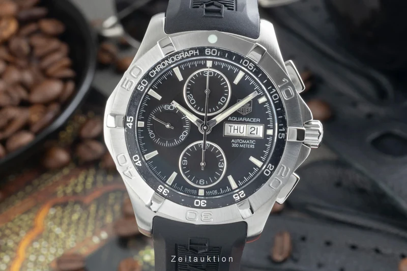 Tag Heuer Aquaracer chronograph steel automatic men's watch CAF2010 [2401093]