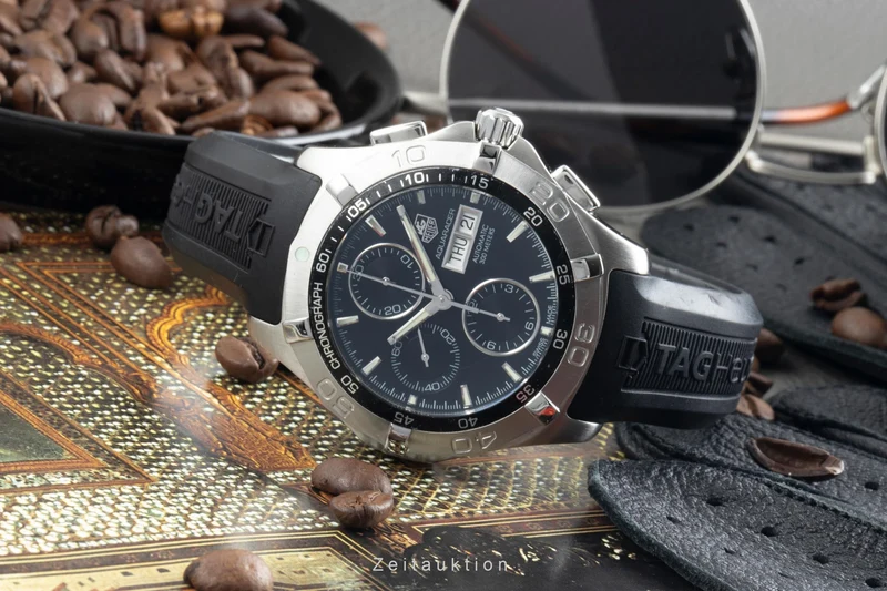 Tag Heuer Aquaracer chronograph steel automatic men's watch CAF2010 [2401093]
