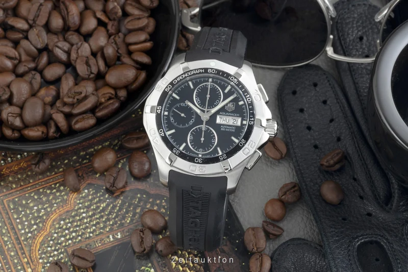 Tag Heuer Aquaracer chronograph steel automatic men's watch CAF2010 [2401093]