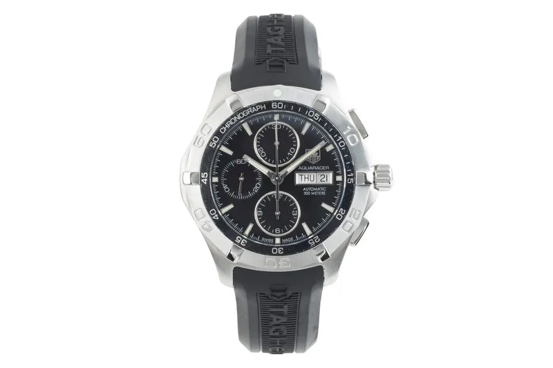 Tag Heuer Aquaracer chronograph steel automatic men's watch CAF2010 [2401093]