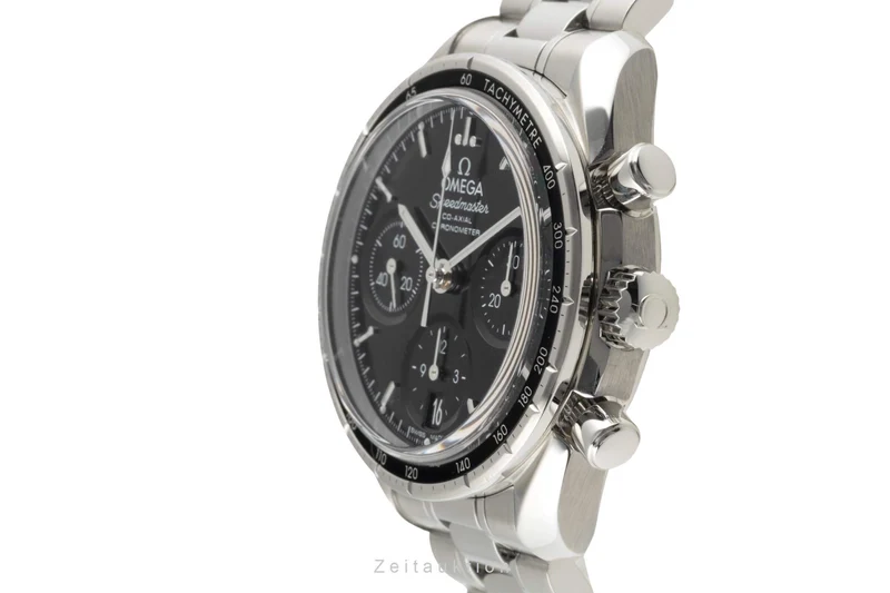 Omega Speedmaster chronograph steel automatic men's watch 324.30.38.50.01.001 LP: 6100EUR [2401082]