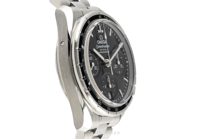 Omega Speedmaster chronograph steel automatic men's watch 324.30.38.50.01.001 LP: 6100EUR [2401082]