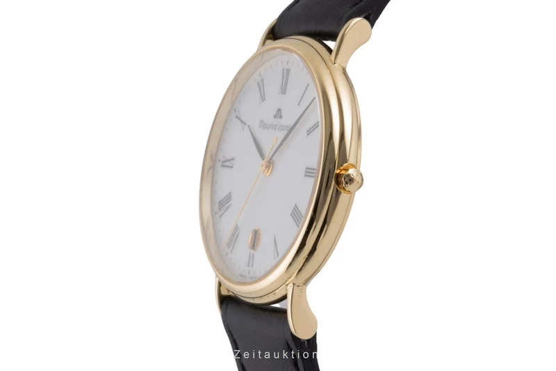 Maurice Lacroix Classic Serie 18 ct gold quartz men's watch 95409-710 [2403706]