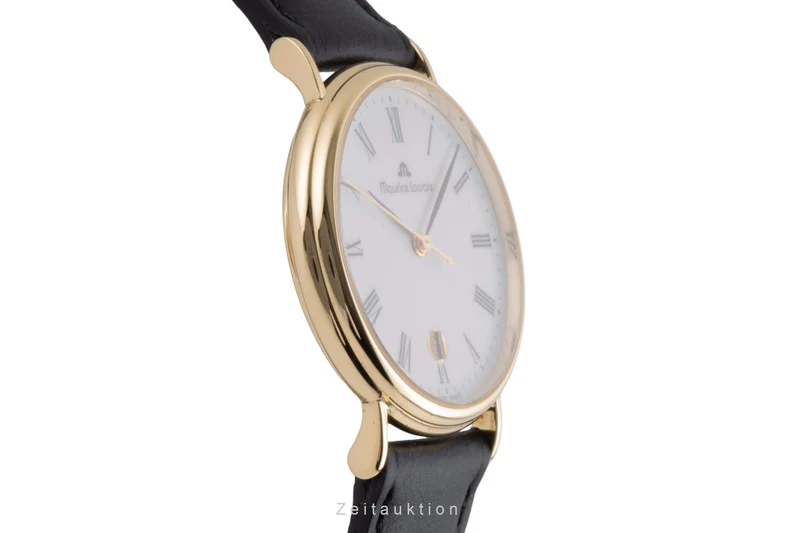 Maurice Lacroix Classic Serie 18 ct gold quartz men's watch 95409-710 [2403706]