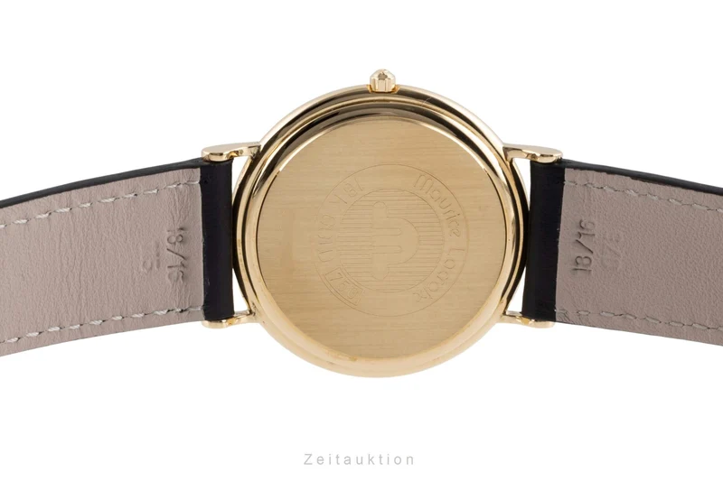 Maurice Lacroix Classic Serie 18 ct gold quartz men's watch 95409-710 [2403706]