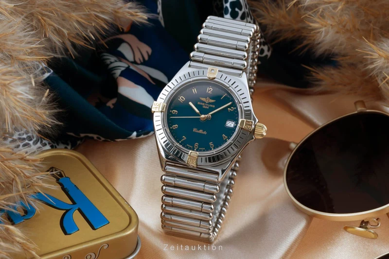 Breitling Callisto steel / gold quartz men's watch B57045 [2403555]