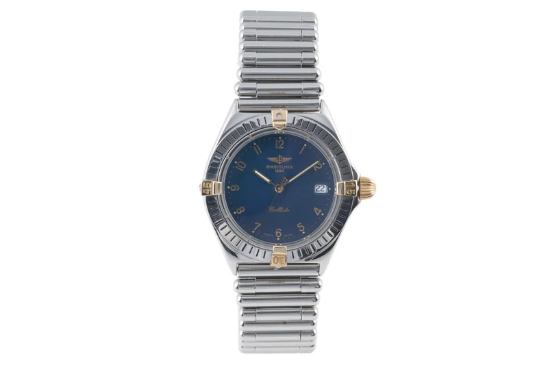 Breitling Callisto steel / gold quartz men's watch B57045 [2403555]