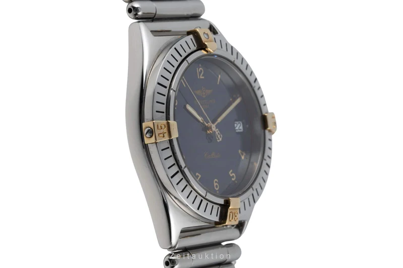 Breitling Callisto steel / gold quartz men's watch B57045 [2403555]