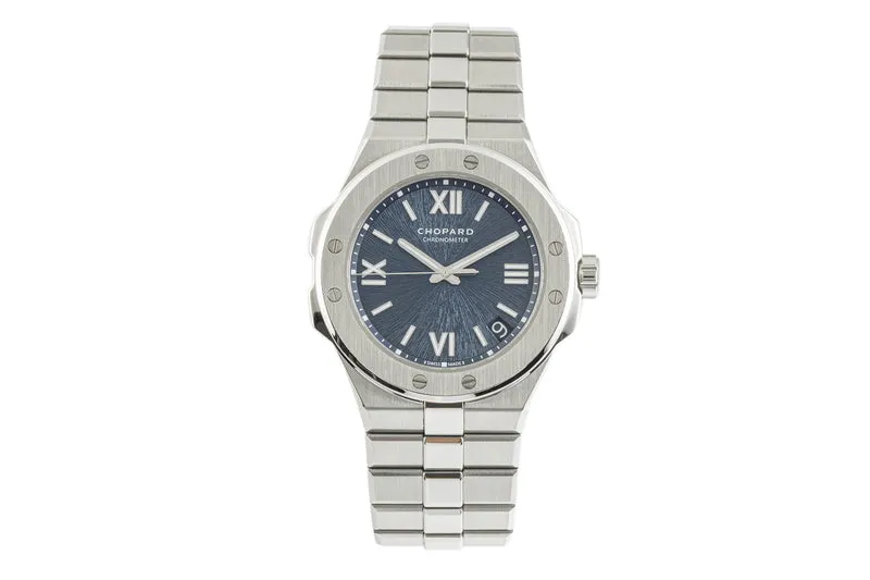 Chopard Alpine Eagle steel automatic men's watch 298600-3001 LP: 15600EUR [2305140]