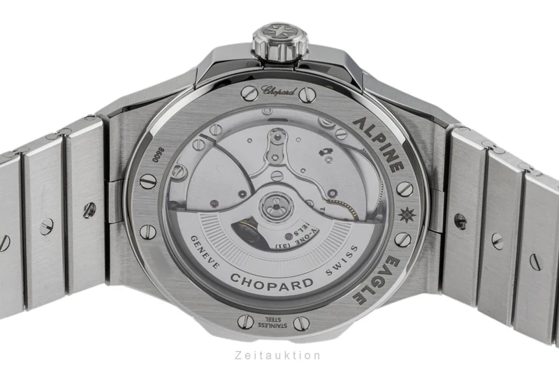 Chopard Alpine Eagle steel automatic men's watch 298600-3001 LP: 15600EUR [2305140]