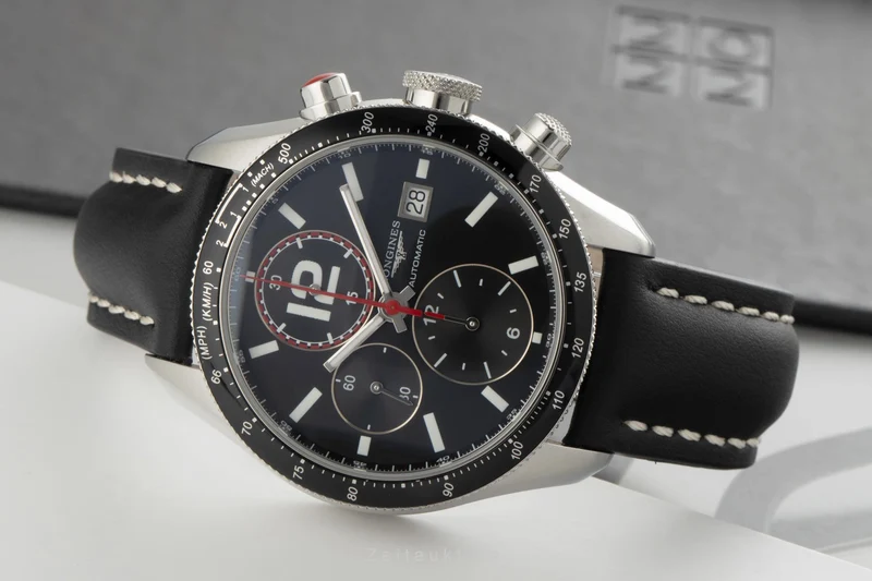 Longines Grande Vitesse chronograph steel automatic men's watch L3.636.4 [2305013]