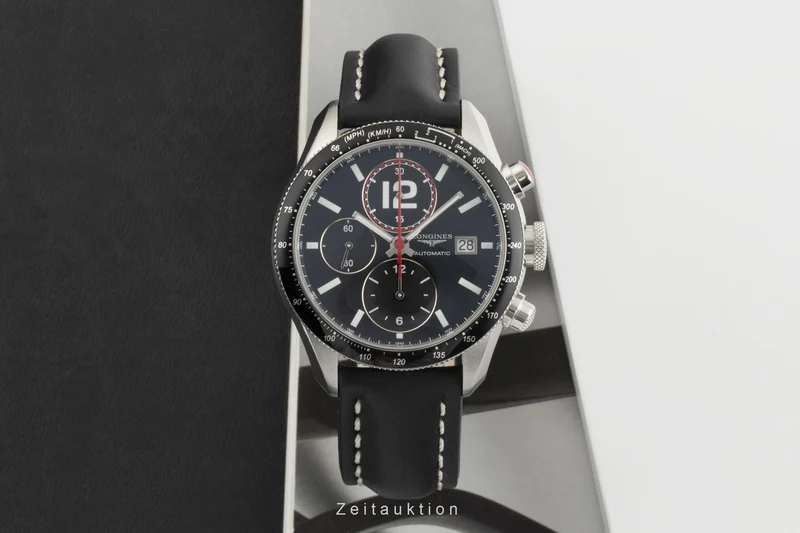 Longines Grande Vitesse chronograph steel automatic men's watch L3.636.4 [2305013]