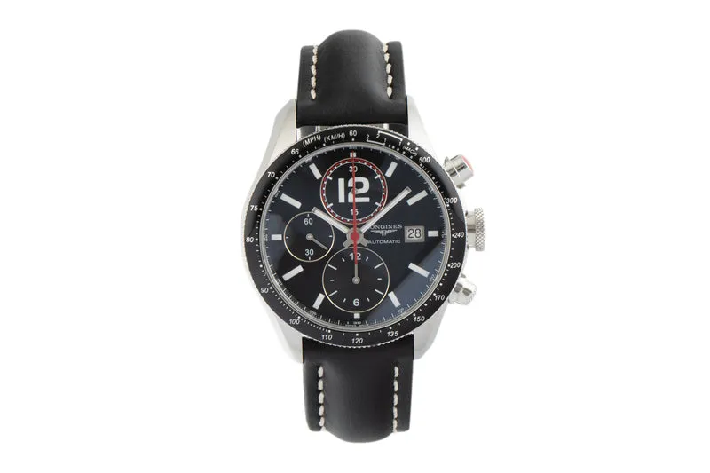 Longines Grande Vitesse chronograph steel automatic men's watch L3.636.4 [2305013]