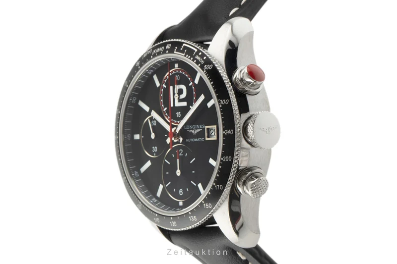 Longines Grande Vitesse chronograph steel automatic men's watch L3.636.4 [2305013]