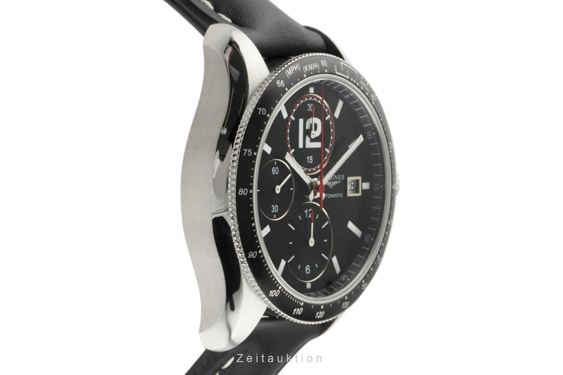 Longines Grande Vitesse chronograph steel automatic men's watch L3.636.4 [2305013]