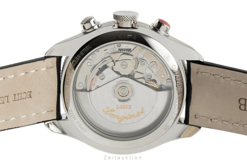 Longines Grande Vitesse chronograph steel automatic men's watch L3.636.4 [2305013]
