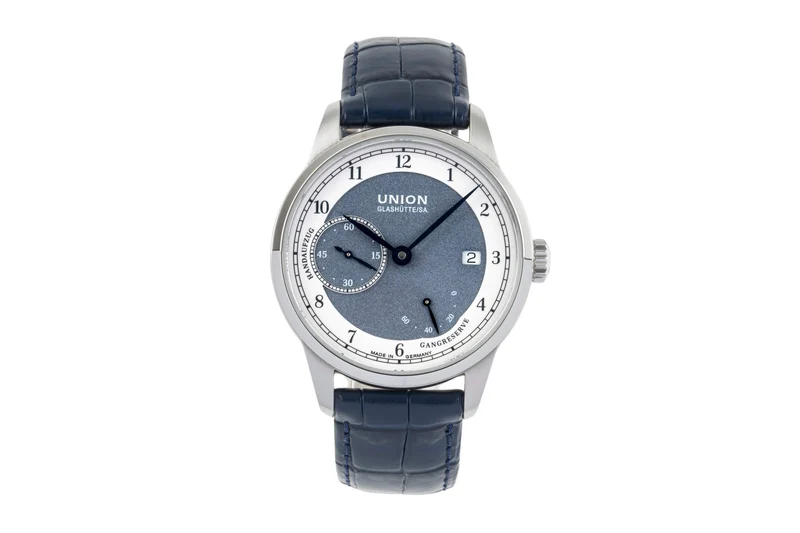 Union Glashütte 1893 steel manual winding men's watch D007.456.16.082.00 LP: 2680EUR [2403351]