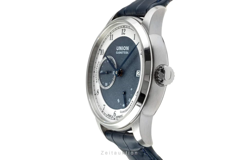 Union Glashütte 1893 steel manual winding men's watch D007.456.16.082.00 LP: 2680EUR [2403351]