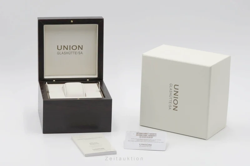Union Glashütte 1893 steel manual winding men's watch D007.456.16.082.00 LP: 2680EUR [2403351]
