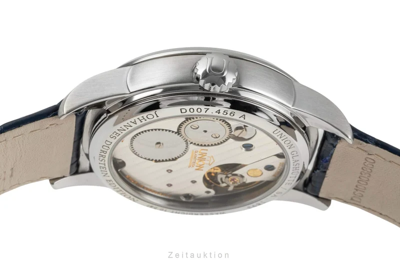 Union Glashütte 1893 steel manual winding men's watch D007.456.16.082.00 LP: 2680EUR [2403351]