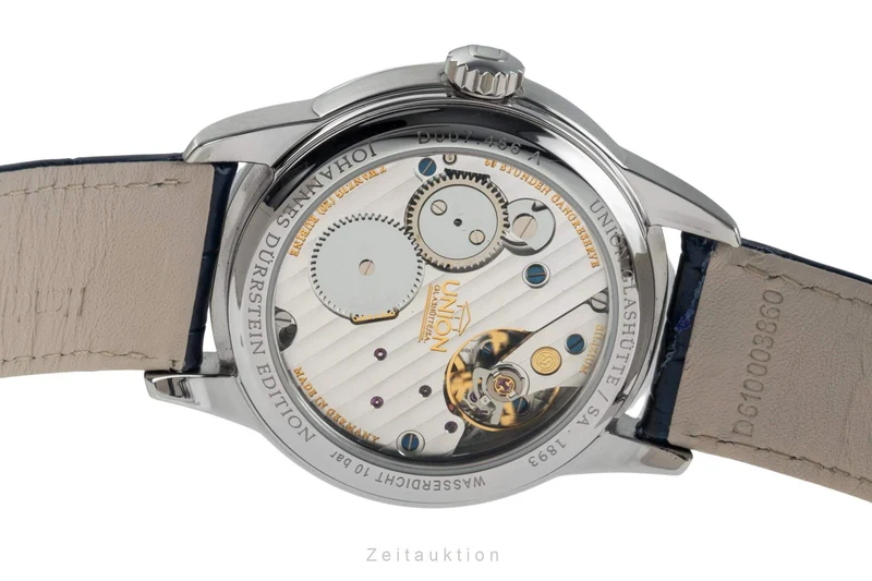 Union Glashütte 1893 steel manual winding men's watch D007.456.16.082.00 LP: 2680EUR [2403351]