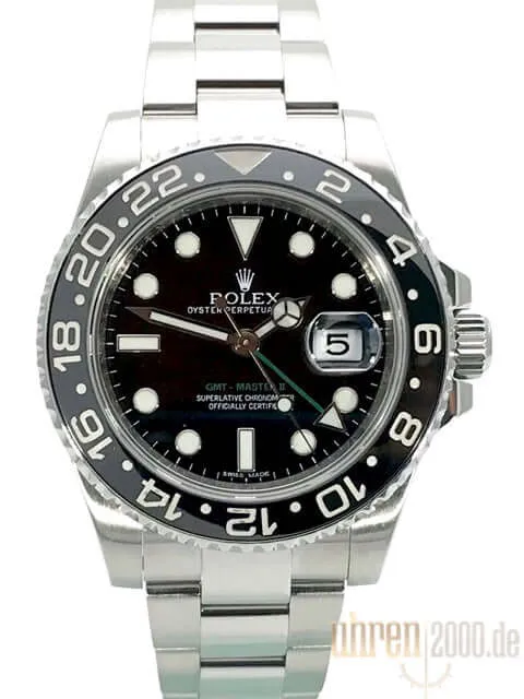 Rolex GMT-Master II Edelstahl 116710LN aus 2011