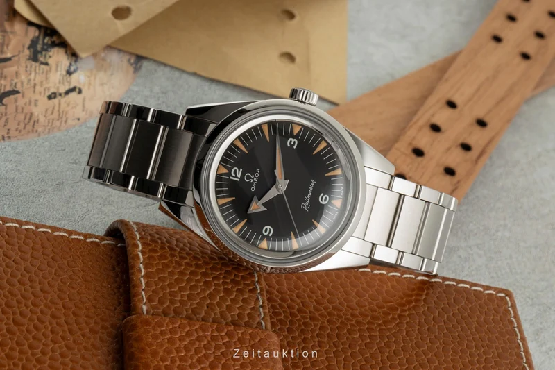 Omega Railmaster steel automatic men's watch 220.10.38.20.01.002 LP: 8200EUR [2400026]